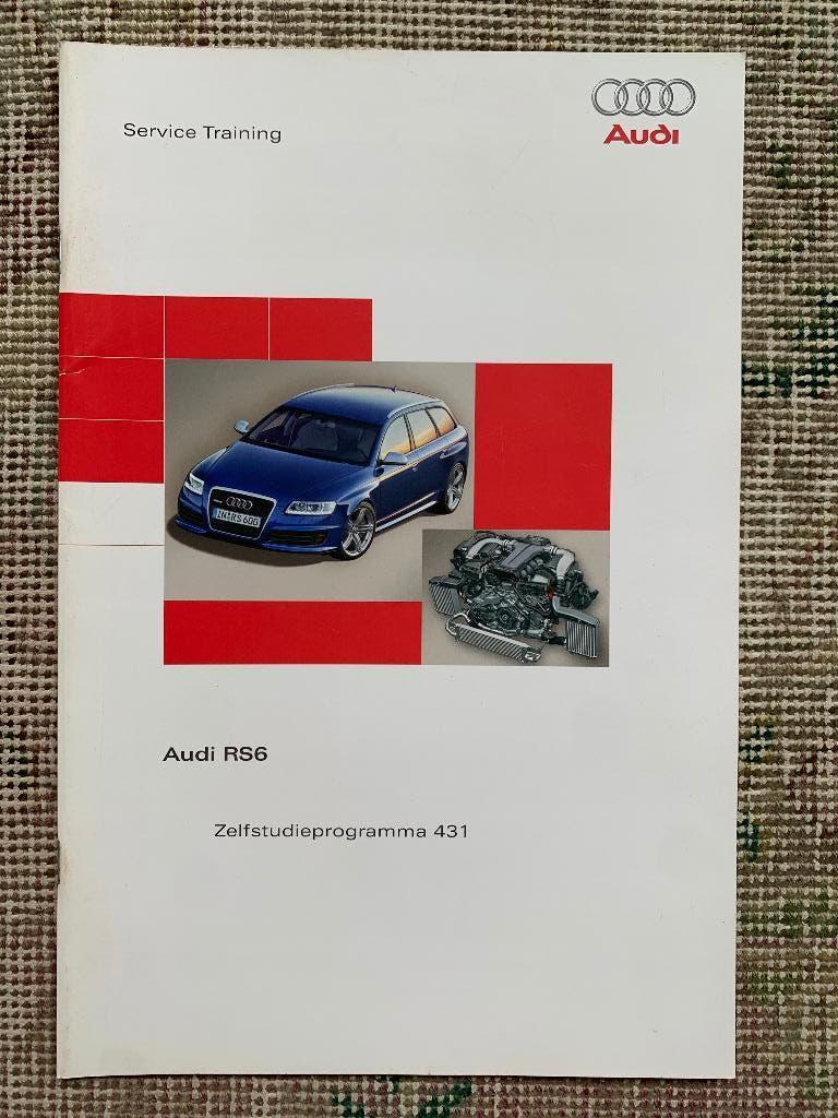 Service training zelfstudieprogramma Audi RS6 C6 2008, Nieuw, Ophalen of Verzenden, Audi, Audi