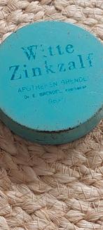 OUD BLIKJE WITTE ZINKZALF ZINK-ZALF, Antiek en Kunst, Ophalen of Verzenden