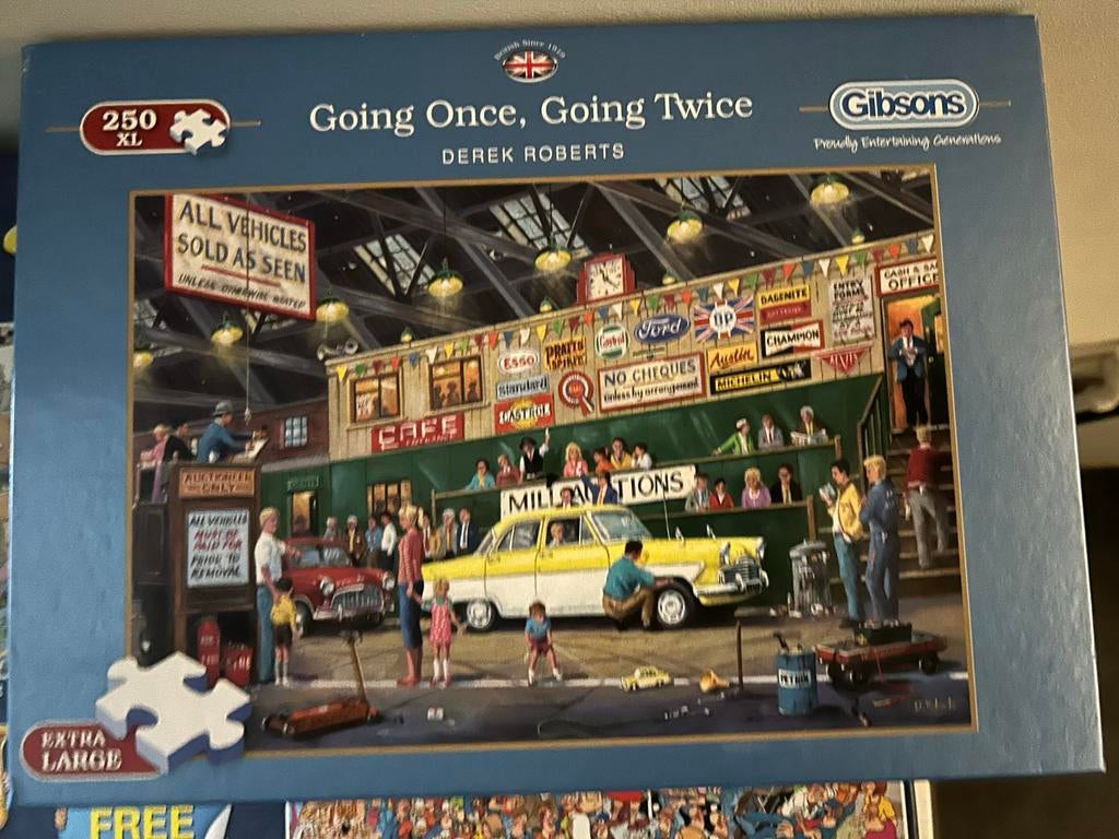 Gibsons puzzels 250 en 1000 en 2000stukjes, Hobby en Vrije tijd, Denksport en Puzzels, Ophalen, 500 t/m 1500 stukjes, Gebruikt