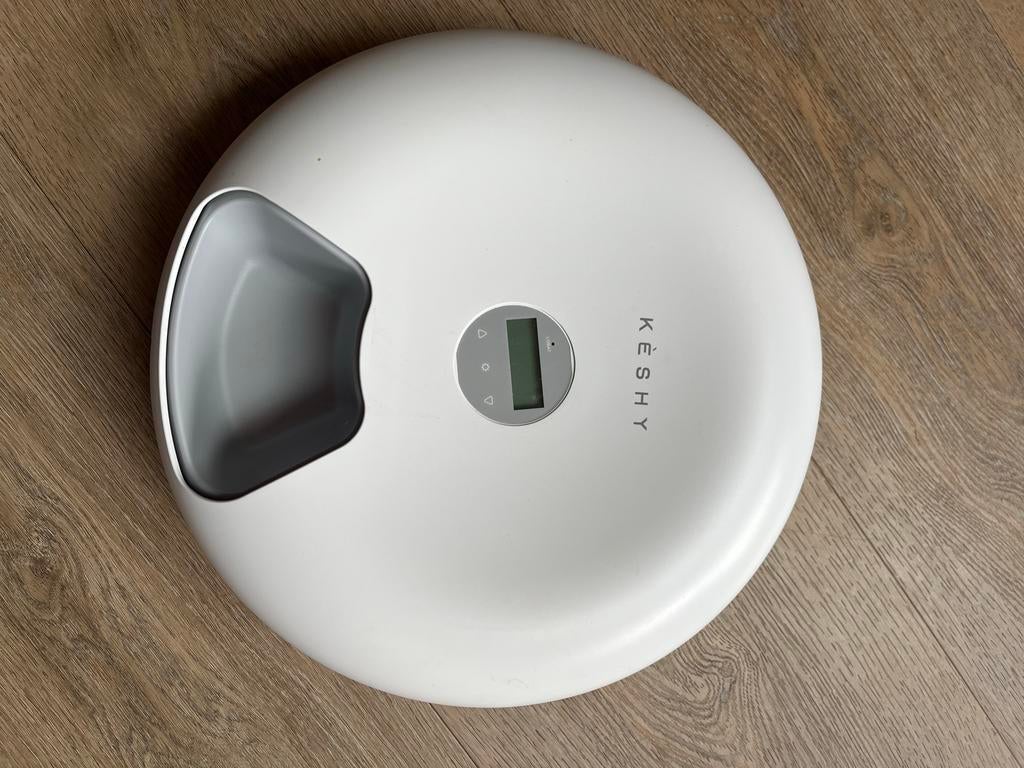 Keshy 6 maal Automatic Pet feeder katten voerbak, Ophalen of Verzenden, Automatisch, Zo goed als nieuw