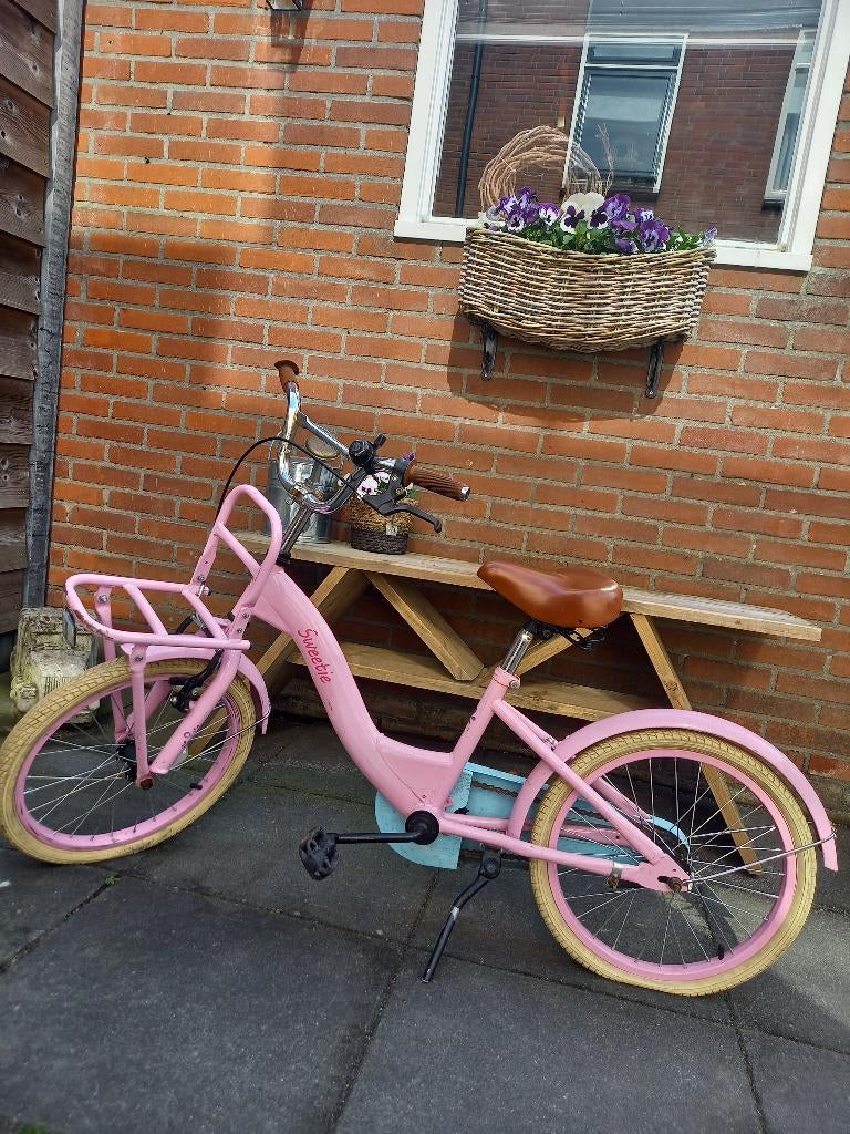 Fiets meisje 18 inch, Ophalen, Gebruikt, 18 inch, Sweetie