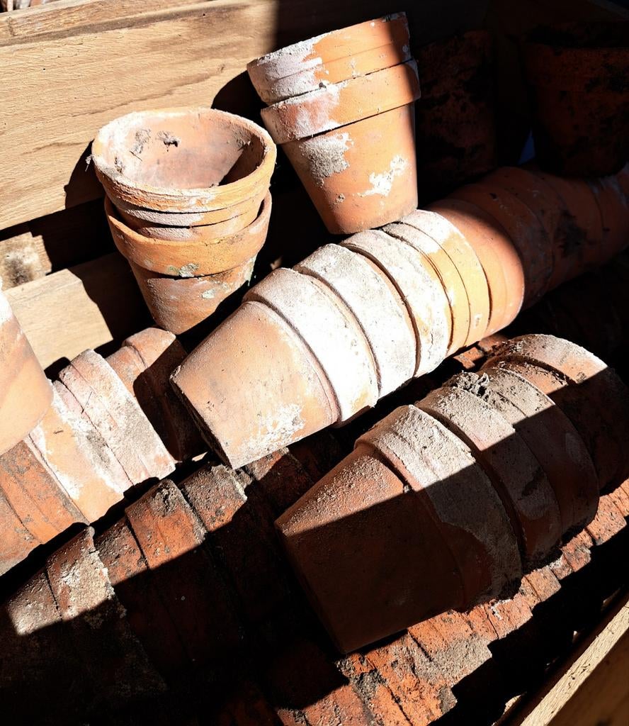 Pot potten oude stenen potjes decoratie, Ophalen