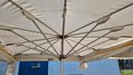 3 Markt parasols met zeilen en gewichten compleet, Ophalen, ., ., .