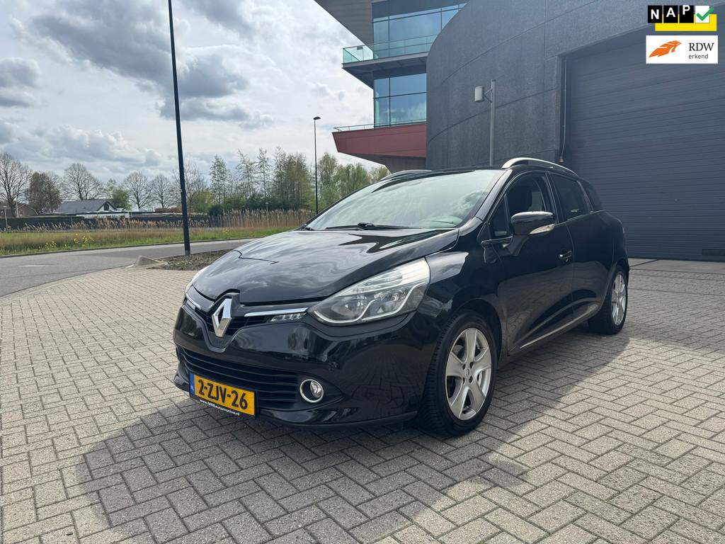 Renault Clio Estate 0.9 TCe Dynamique, Auto's, Voorwielaandrijving, Zwart, Origineel Nederlands, Handgeschakeld