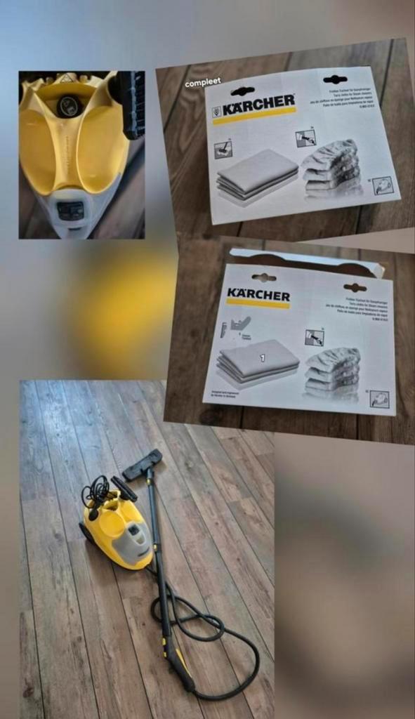 Kärcher stoomreiniger SC 2 EasyFix met accessoires, Ophalen, Zo goed als nieuw