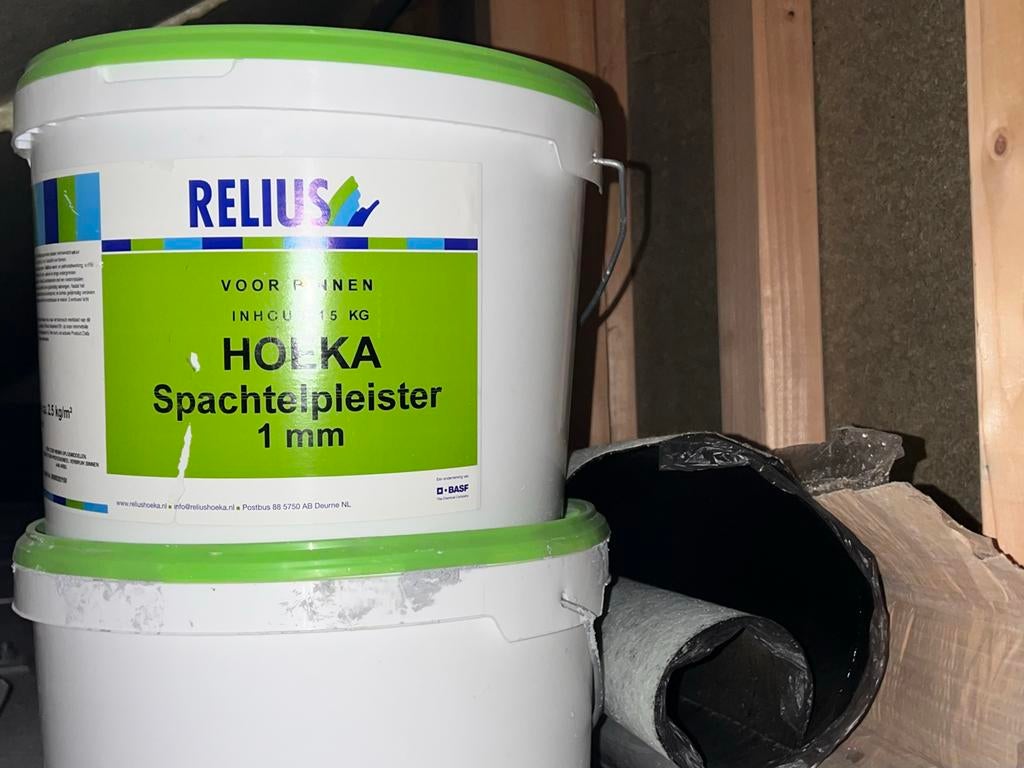Relius Holka Spachtelpleister 1mm en voorstrijk, Doe-het-zelf en Verbouw, Ophalen, Overige kleuren, Nieuw, Verf