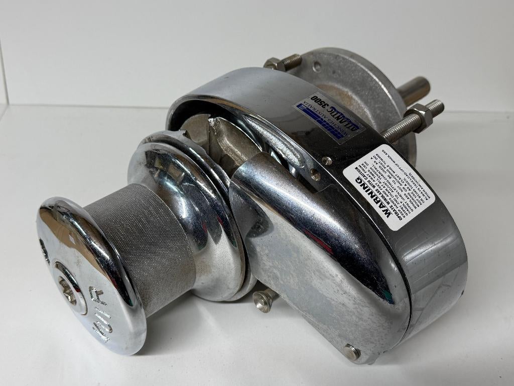 Muir Atlantic 3500 ankerlier 24 volt, met motor, Ophalen, Gebruikt, Motor en Techniek