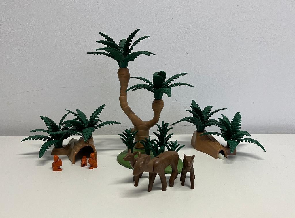 Dieren nr 113: Hert Bos Boom Boswachter 4207 5004 4206 4209, Ophalen of Verzenden, Gebruikt, Los playmobil