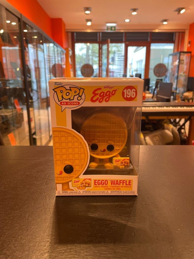 Funko POP! Ad Icons | Kelloggs Eggo Waffle #196, ., Nieuw, Ophalen of Verzenden, .