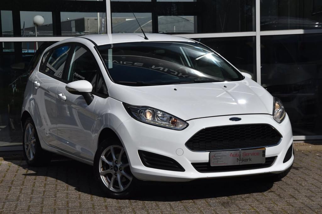 Ford Fiesta 1.0 Style Essential Airco Elek. Ramen BTW NAP 5D, Stof, 525 kg, Origineel Nederlands, Bedrijf