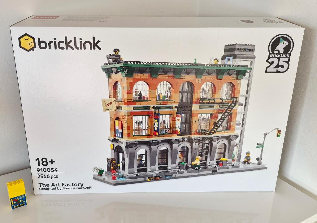 Lego 910054 The Art Factory, Kinderen en Baby's, Speelgoed | Duplo en Lego, Ophalen of Verzenden, Nieuw, Complete set, Lego