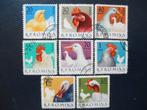 Postzegels vogels Roemenië 1963 kip, haan, gans, kuiken., Ophalen of Verzenden, Gestempeld, Dier of Natuur