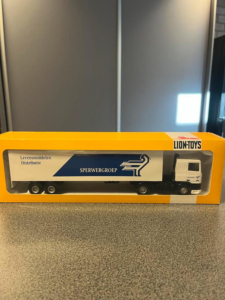 Lion-Toys Sperwergroep DAF vrachtwagen model, Hobby en Vrije tijd, Modelbouw | Auto's en Voertuigen, Nieuw, Truck, 1:32 tot 1:50