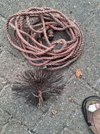 Schoorsteenveegset - Borstel en Touw, Doe-het-zelf en Verbouw, Overige Doe-het-zelf en Verbouw, Ophalen of Verzenden, Gebruikt