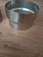 RVS verloopstuk flexibele buis naar 150mm pijp, Doe-het-zelf en Verbouw, Buizen en Afvoer, Ophalen of Verzenden, Nieuw