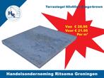 Terrastegel 60x60x4 cm Grego Black, Ophalen, Nieuw, 10 m² of meer, Beton
