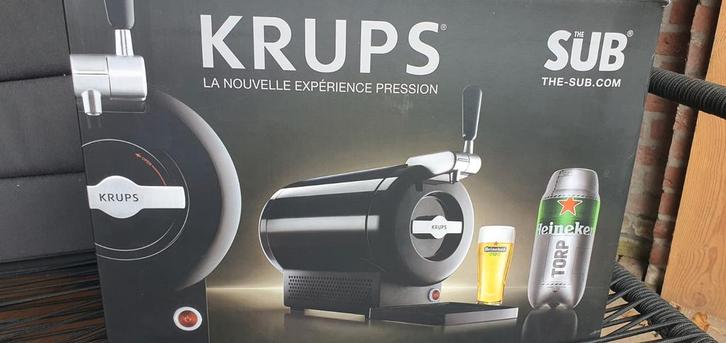 Krups The Sub Beertender - Nieuw in doos, Witgoed en Apparatuur, Thuistaps, Nieuw, Krups, Ophalen of Verzenden