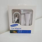 Samsung MicroUSB autolader wit, Telecommunicatie, Autoladers, Madefor@samsung.com, Nieuw, Ophalen of Verzenden, Evert van de Beekstraat 310, 1118CX Schiphol