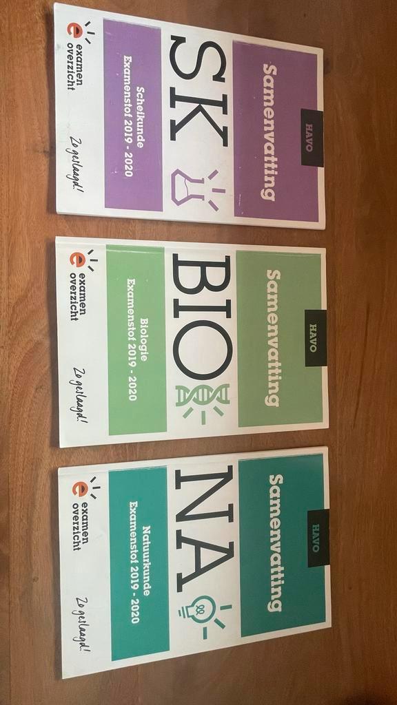 Samenvatting Examenstof HAVO Scheikunde, Biologie, Natuurkun, Boeken, Schoolboeken, Gelezen, Scheikunde, HAVO, Ophalen of Verzenden