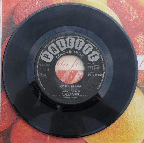 digno garcia y sus carios - costa brava, Cd's en Dvd's, Vinyl Singles, Single, 7 inch, Ophalen of Verzenden