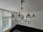 Twee Kroonluchters - 6 & 8 Armen, Huis en Inrichting, Lampen | Kroonluchters, Ophalen of Verzenden, Gebruikt, Glas, Klassiek