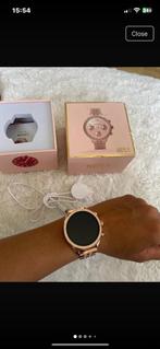 Samrt watch, Ophalen of Verzenden, Zo goed als nieuw, Zwart, Android