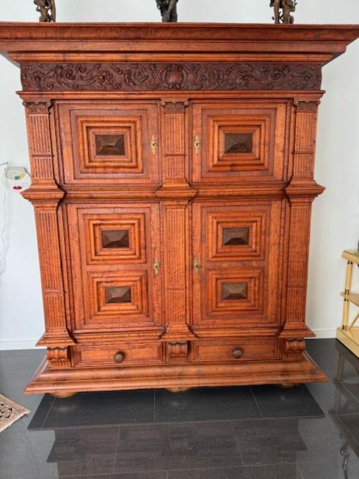 Antiker Holländischer Renaissance-Schrank, Antiek en Kunst, Antiek | Meubels | Kasten, Ophalen