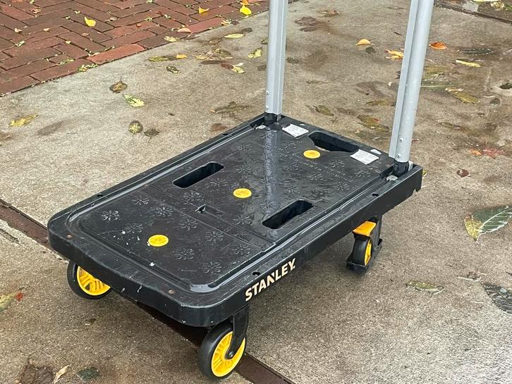 STANLEY hondje / kar / platformwagen, Doe-het-zelf en Verbouw, Transportwagens, Zo goed als nieuw, Transportkar, 100 liter of meer
