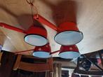 ROOD EMAILLE STEELPANNETJES, Ophalen of Verzenden