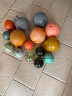 Set van 16 Drijvers - Kunststof, Glas, Metaal, Antiek en Kunst, Ophalen of Verzenden