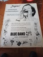 Advertentie van Blue Band margarine  zeldzame suikerzakjes, Ophalen of Verzenden, Zo goed als nieuw, Overige typen