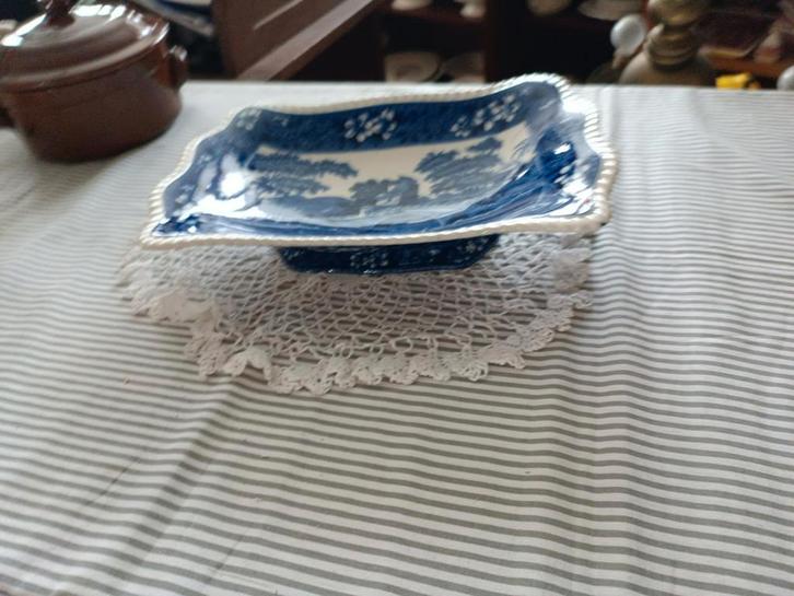 Copeland SPODE Blue Tower Schaal op voet, Antiek en Kunst, Antiek | Schalen, Ophalen of Verzenden