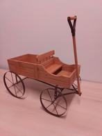 BloemenBak in de vorm Van Houten bolderkar, Ophalen of Verzenden, ..., ..., ...