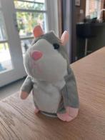 Pratende hamster, Kinderen en Baby's, Speelgoed | Knuffels en Pluche, Ophalen of Verzenden, Zo goed als nieuw, Overige typen