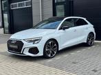 Audi A3 Sportback 35 TFSI 3x S line Panoramadak, Virtual, Auto's, Zwart, 4 cilinders, 150 pk, Leder en Stof