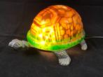 Vintage schildpad lamp 22 cm, Ophalen of Verzenden, Gebruikt, Glas, Minder dan 50 cm