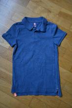 Blauw poloshirt korte mouw maat 134/140 Hema ZGAN, Ophalen of Verzenden, Zo goed als nieuw, Shirt of Longsleeve, Hema