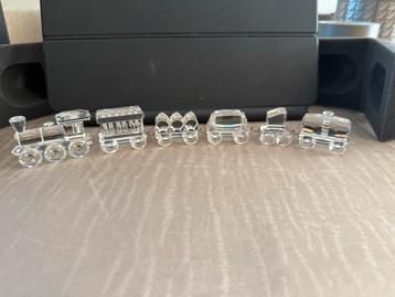 Swarovski Kristallen Trein - Locomotief & Wagons beschikbaar voor biedingen