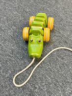 PlanToys krokodil duurzaam trekspeelgoed, Kinderen en Baby's, Ophalen of Verzenden, Zo goed als nieuw, Duw- of Trekspeelgoed