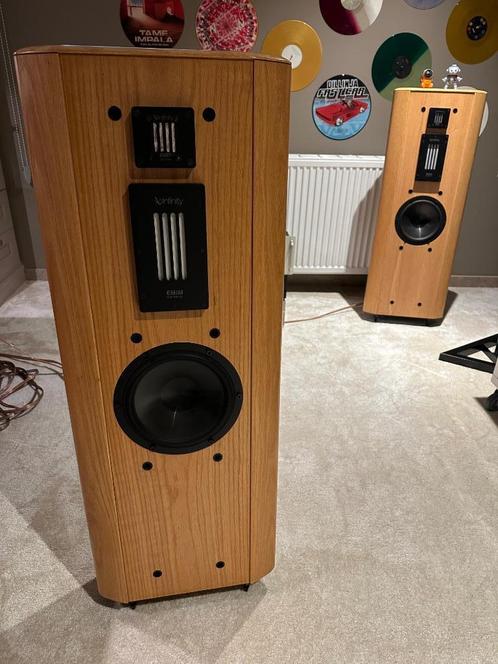 Infinity Renaissance 80, Audio, Tv en Foto, Luidsprekers, Zo goed als nieuw, Front, Rear of Stereo speakers, 120 watt of meer