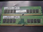 Samsung 32GB (2x16GB)-DDR4 2666Mhz-PC4-21300-getest goed!, Computers en Software, RAM geheugen, 32 GB, DDR4, Ophalen of Verzenden