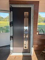 Nieuwe moderne voordeur - Antraciet, Doe-het-zelf en Verbouw, Deuren en Horren, 100 tot 120 cm, Kunststof, 215 cm of meer, Nieuw