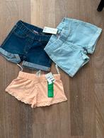 Nieuw, 3 korte broeken maat 98/104, Ophalen of Verzenden, Nieuw, Meisje, Broek