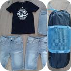 2 Garcia shorts, 1  Cars short, Crush shirt, Regenjas 164, Broek, Garcia Jeans, Ophalen of Verzenden, Zo goed als nieuw
