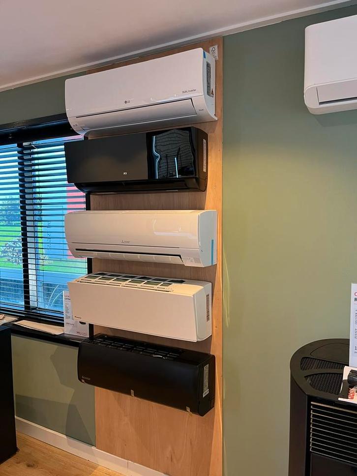 Inbedrijf stelling, onderhoudt en reparatie van Airco’s, Witgoed en Apparatuur, Airco's, Zo goed als nieuw, Wandairco, Ophalen