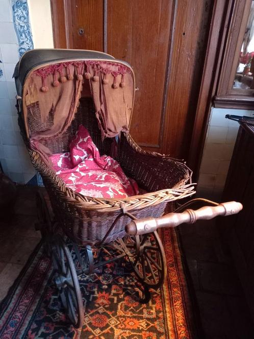 Antieke Staphorster kinderwagen/ poppenwagen, Kinderen en Baby's, Kinderwagens en Combinaties, Overige merken, Ophalen