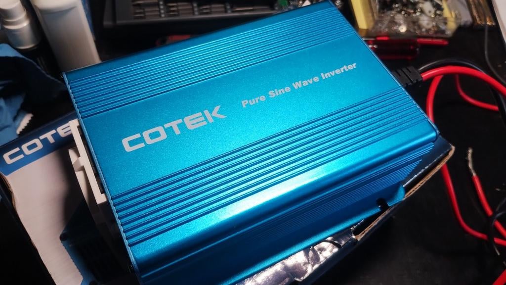 Cotek Zuivere Sinus Omvormer - Nieuwstaat!, Ophalen of Verzenden, Nieuw, Overige merken, Elektronica en Kabels