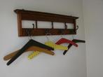 Eiken kapstok, oud, Wandkapstok, Gebruikt, Ophalen of Verzenden, Minder dan 100 cm