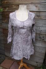 Tuniek grijs Tredy mt 42 muts Vaste prijs AANBIEDING, Ophalen of Verzenden, Zo goed als nieuw, Grijs, Tredy