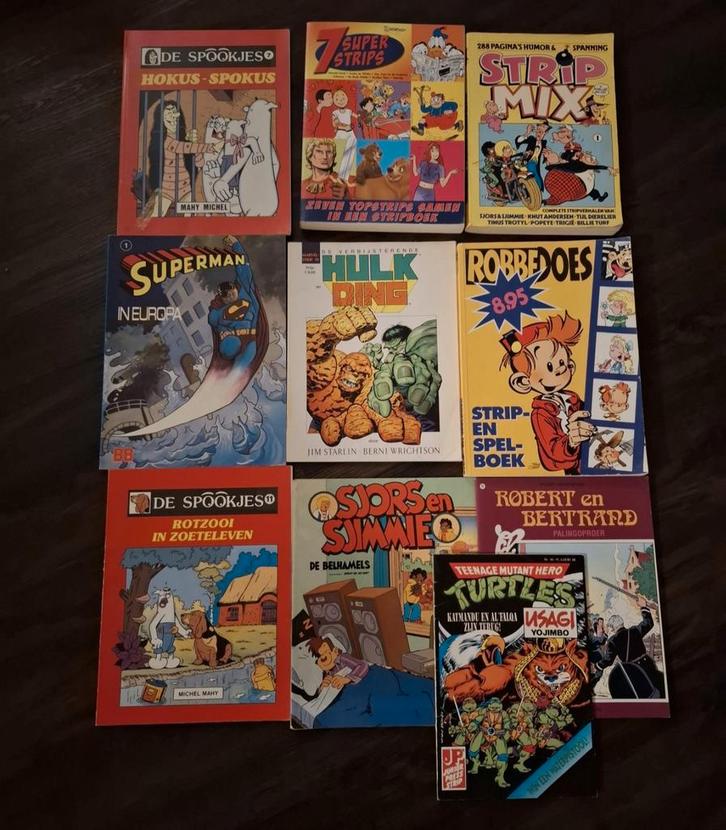 7 Verschillende Stripboeken - Divers, Boeken, Stripboeken, Gelezen, Meerdere stripboeken, Ophalen of Verzenden